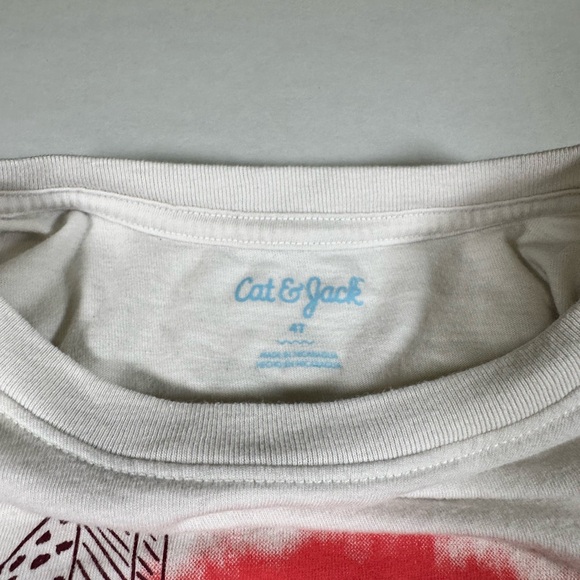 boys size 4t lot, 2 Tank Tops, Shirts And Shorts. Garanimals And Cat And Jack. - Picture 12 of 16